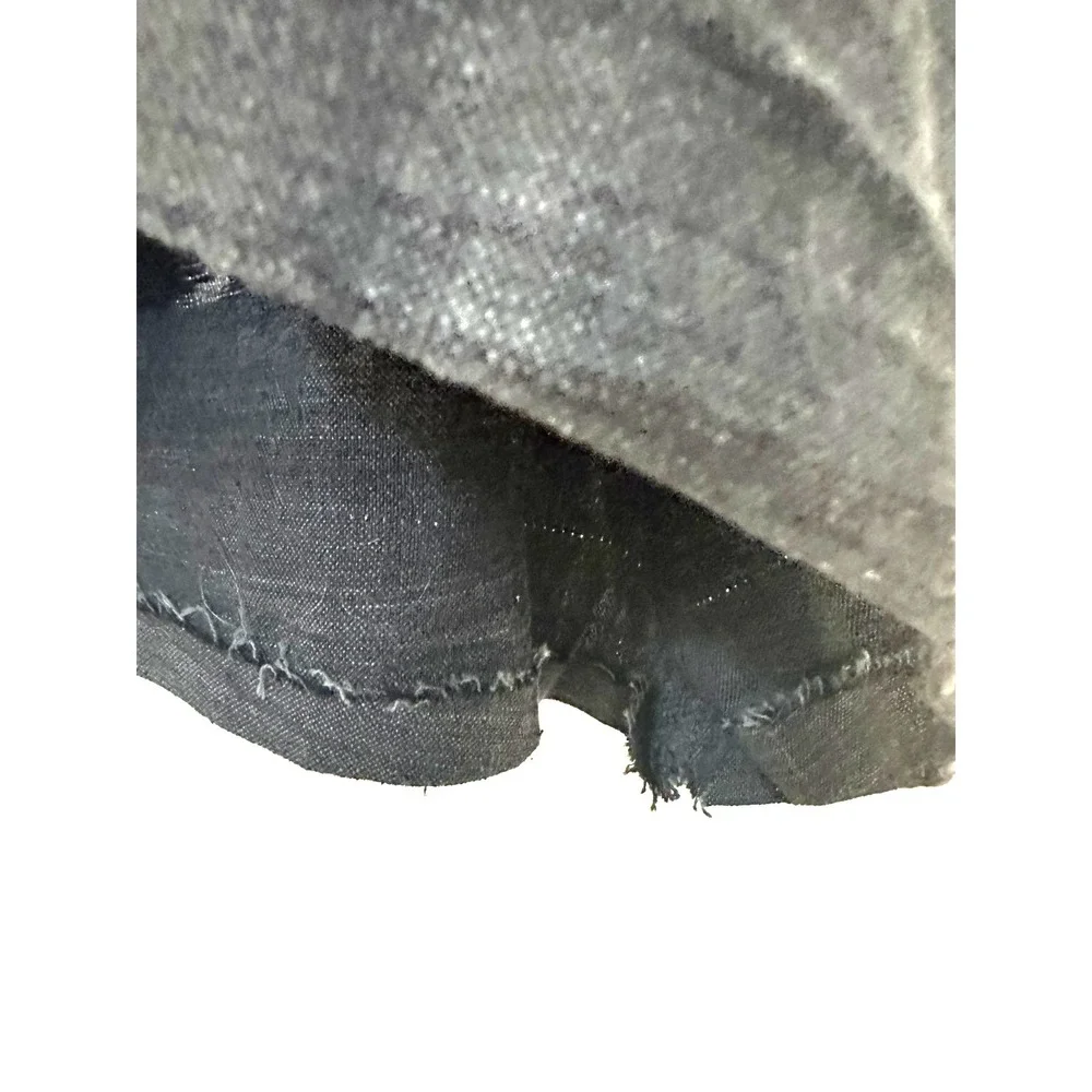 Yasuko Kurisaka Tunic One Size Cotton Lagenlook  Minimalist Oversized Asymmetric - Picture 2 of 16